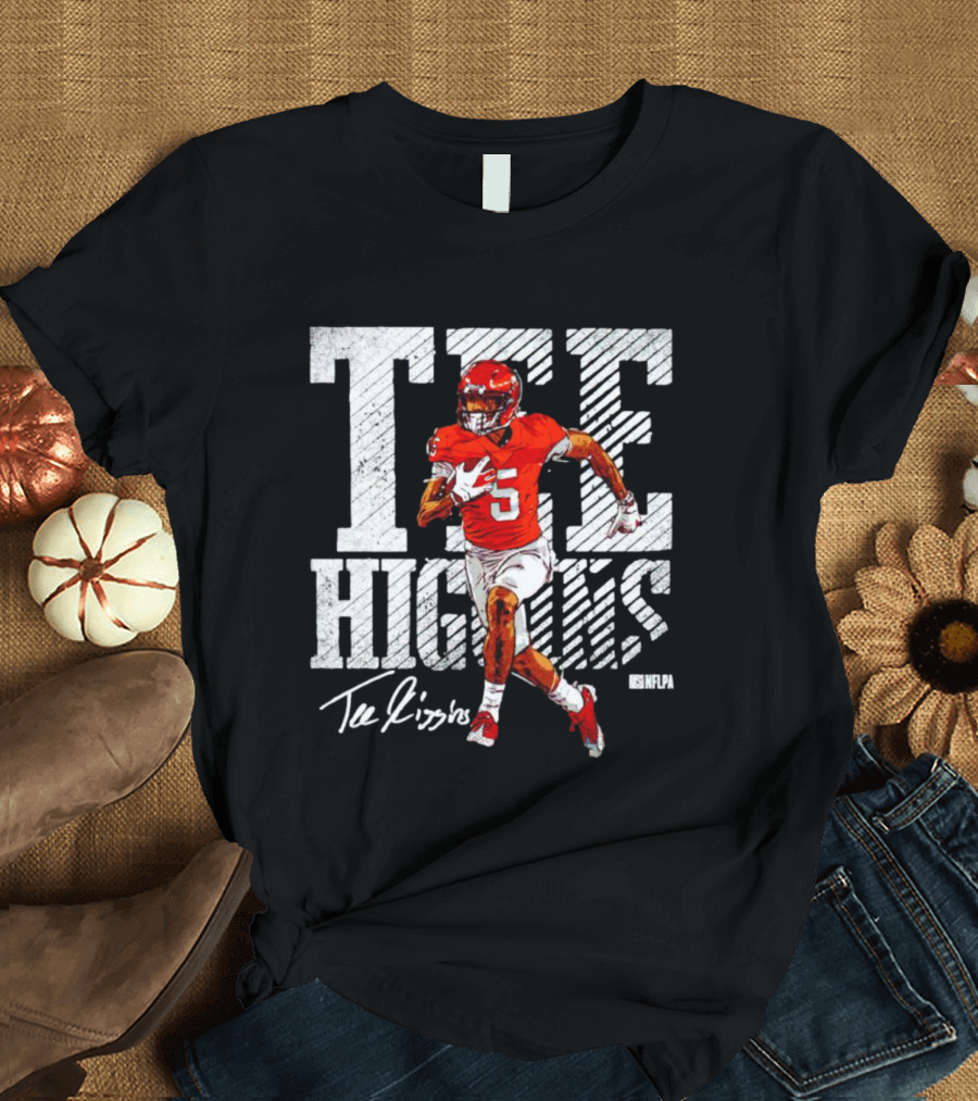 Tee Higgins NFLPA Cincinnati Football Signature T-Shirt