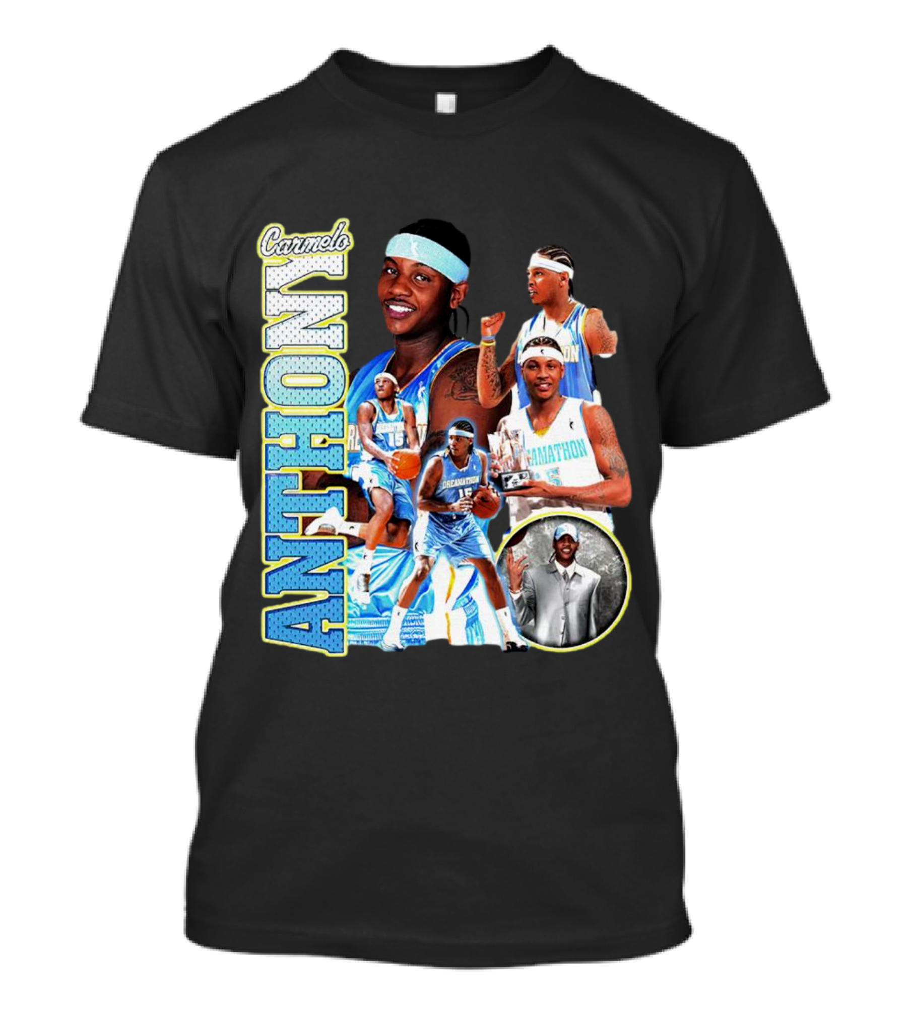 Carmelo Anthony Denver Basketball Legend T-Shirt
