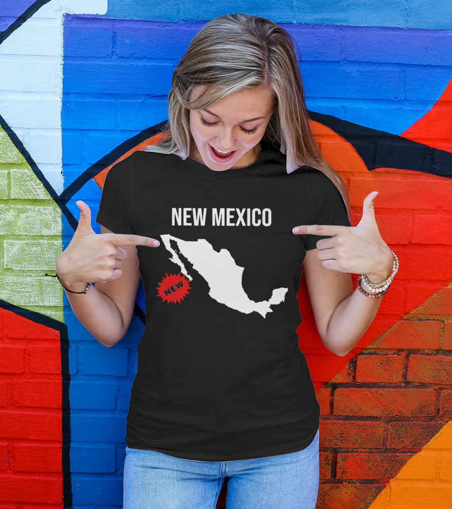 New Mexico New Map T-Shirt