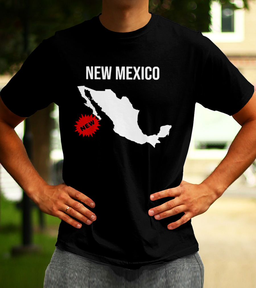 New Mexico New Map T-Shirt
