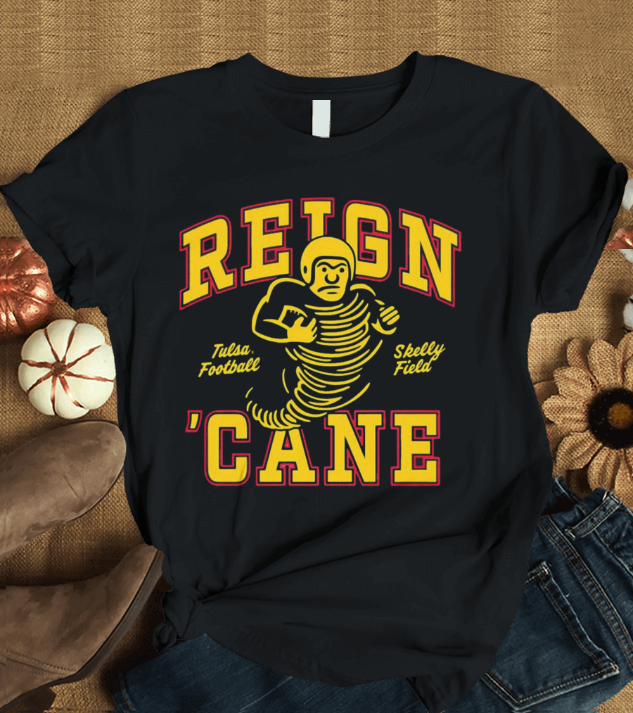 Tulsa Football Skelly Field Reign 'Cane T-Shirt