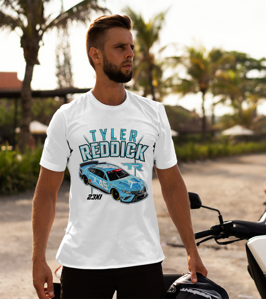Tyler Reddick 23XI Jumpman 45 Car T-Shirt