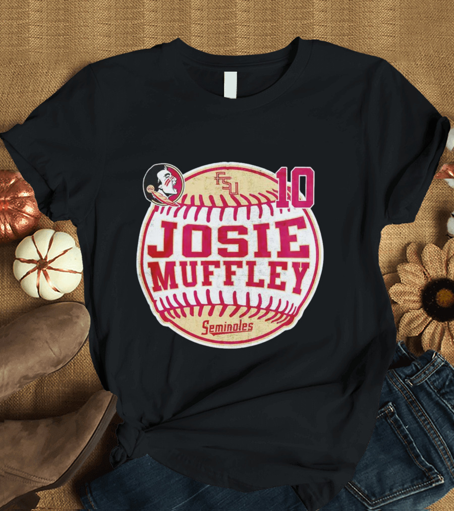 Florida State Seminoles Josie Muffley FSU Softball 10 T-Shirt