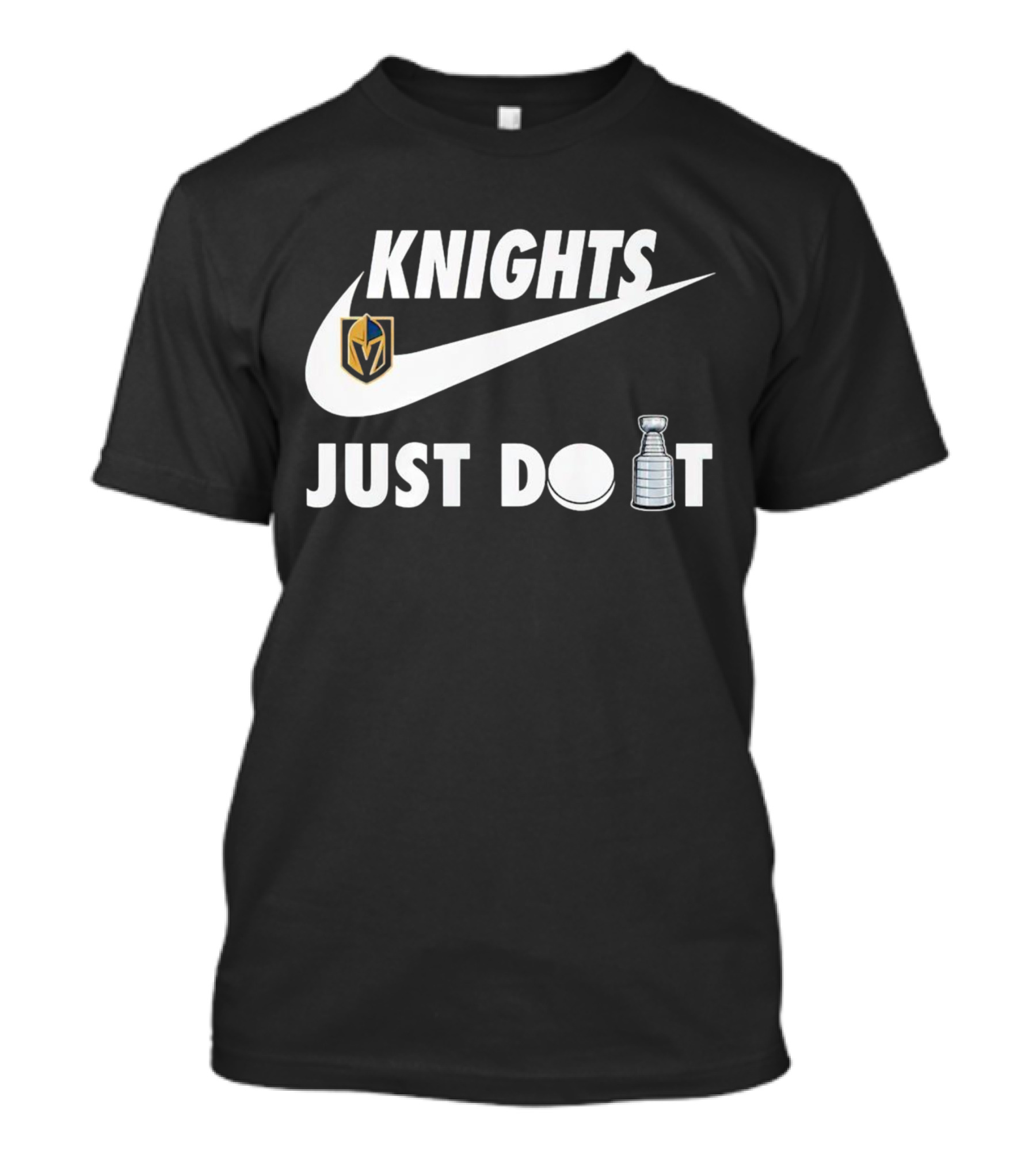 Knights Vegas Golden Hockey Just Do It Cup T-Shirt