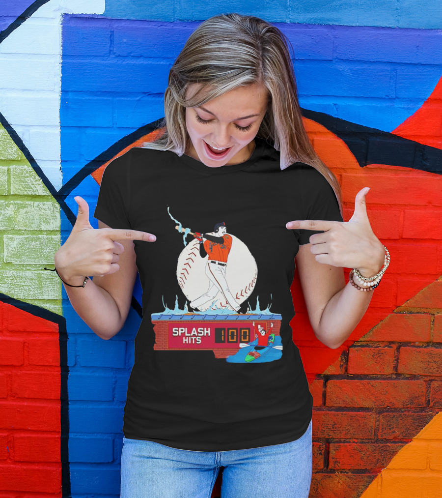 Splash Hits 100 McCovey Cove Baseball Kayaks T-Shirt