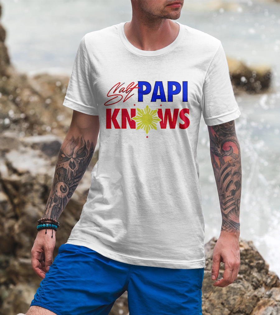 Salt Papi Knows Filipino Sun T-Shirt