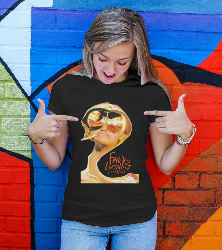 Rihanna Gallery Loathing Fear Las Vegas T-Shirt