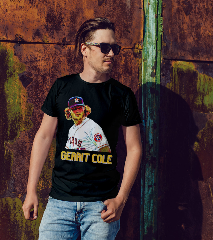 Gerrit Cole Astros Houston Baseball Player T-Shirt