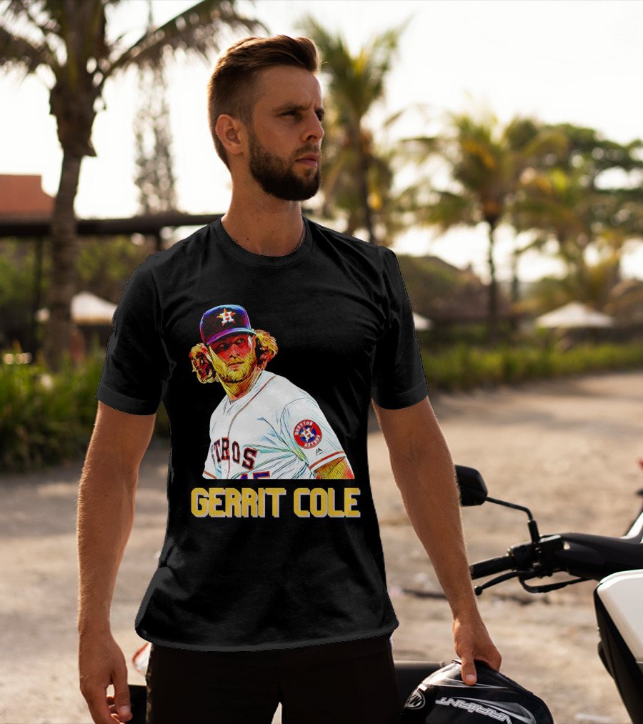 Gerrit Cole Astros Houston Baseball Player T-Shirt