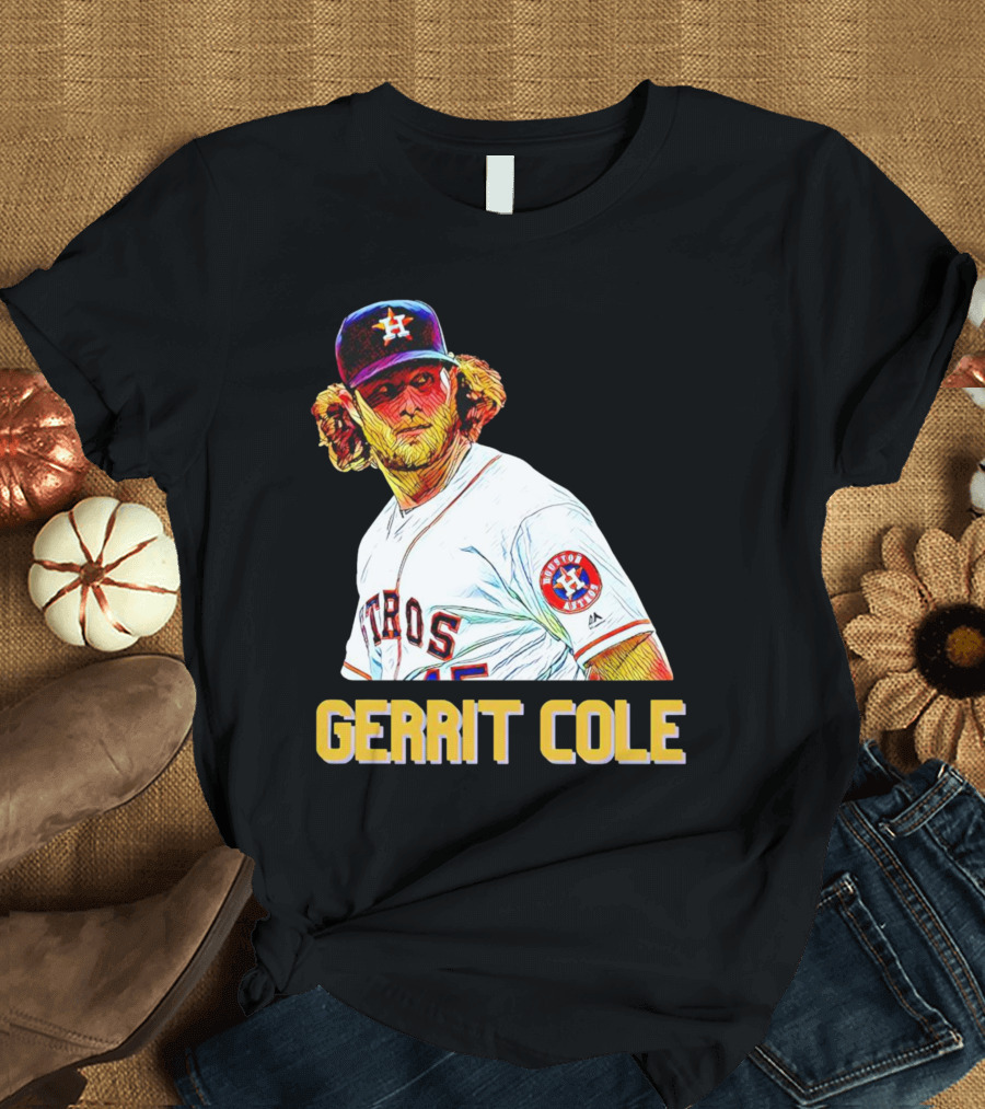 Gerrit Cole Astros Houston Baseball Player T-Shirt