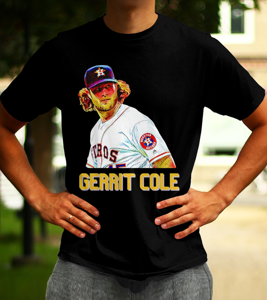 Gerrit Cole Astros Houston Baseball Player T-Shirt