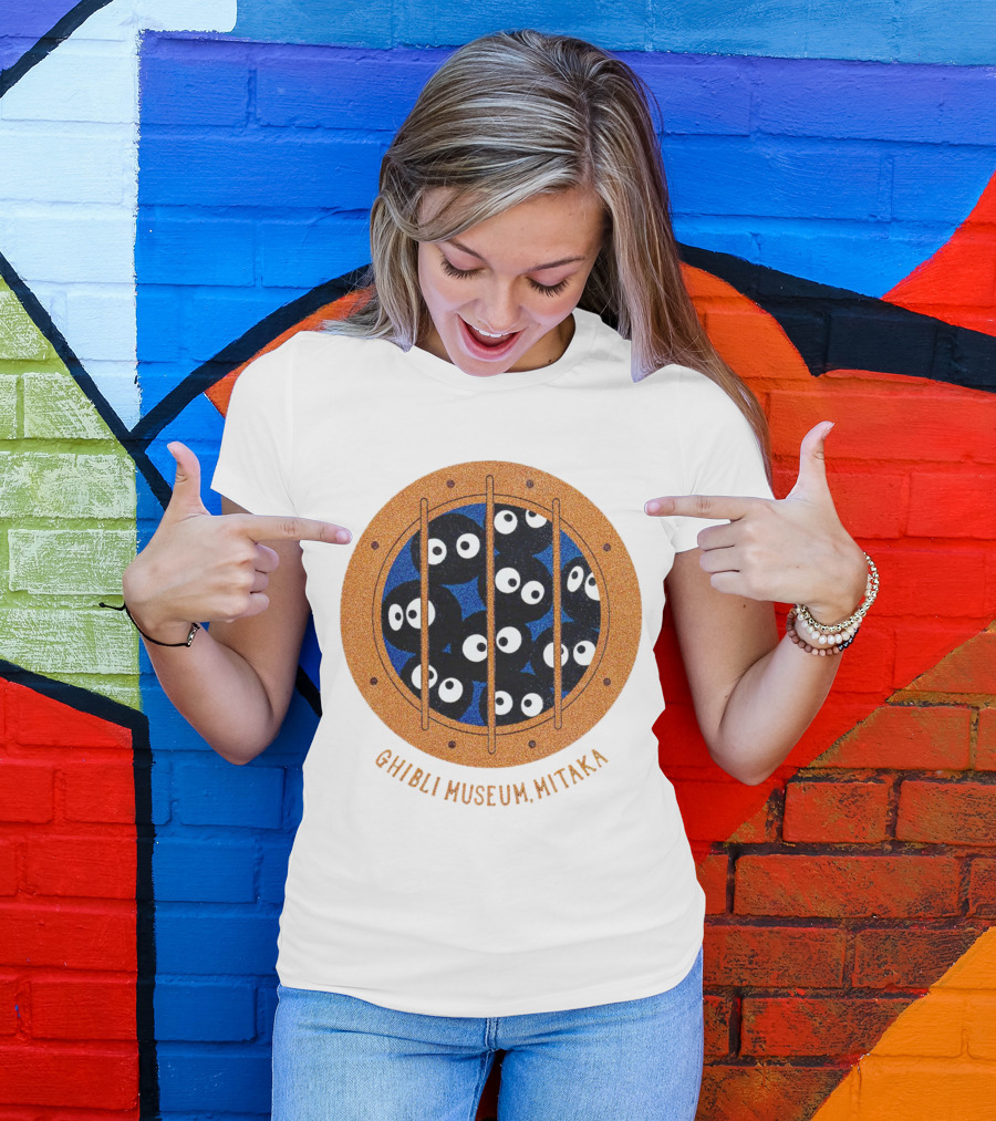 Ghibli Museum Mitaka Soot Sprites T-Shirt