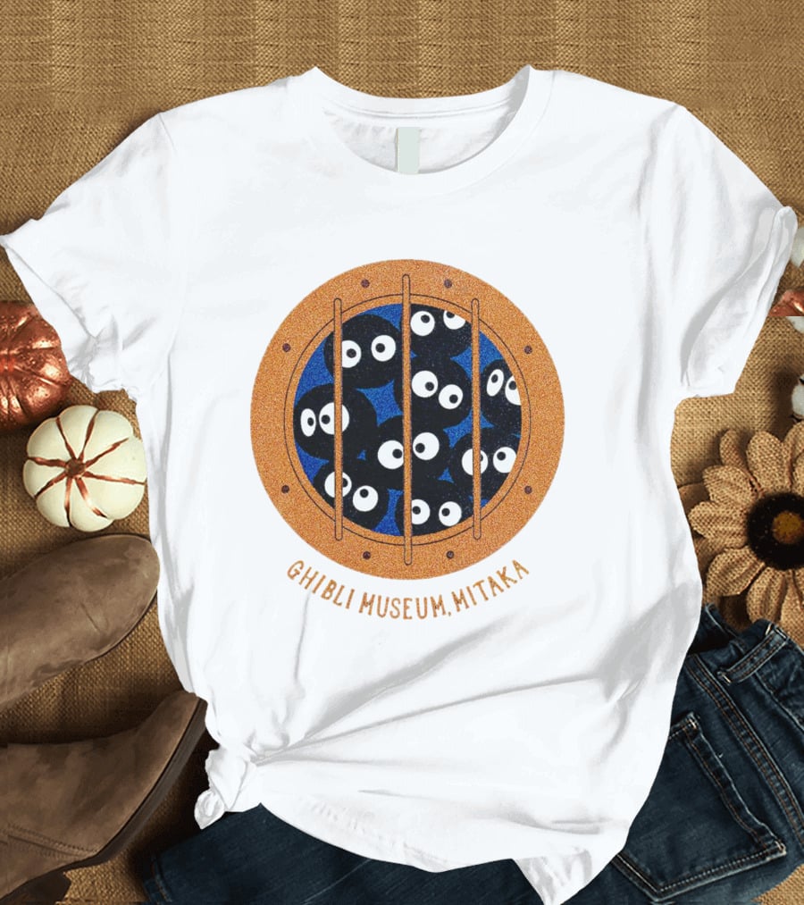 Ghibli Museum Mitaka Soot Sprites T-Shirt