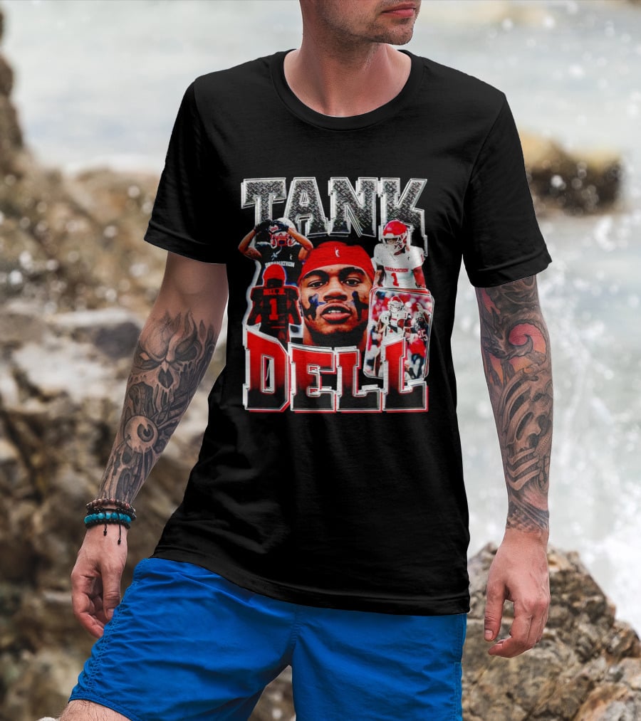Tank Dell Breakaway Football Legend Vintage Action T-Shirt