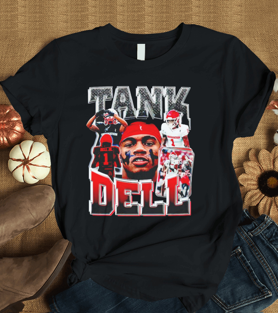 Tank Dell Breakaway Football Legend Vintage Action T-Shirt