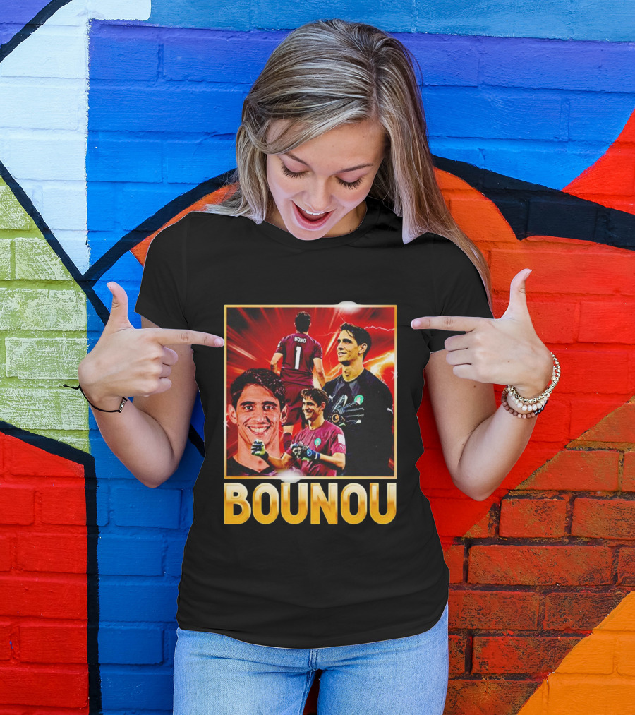 Bounou Bono Morocco Football Soccer T-Shirt