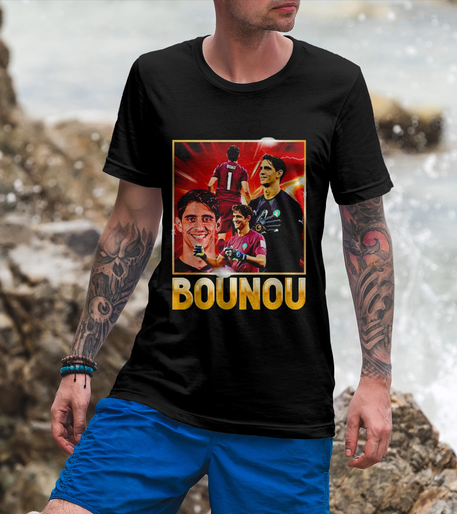Bounou Bono Morocco Football Soccer T-Shirt