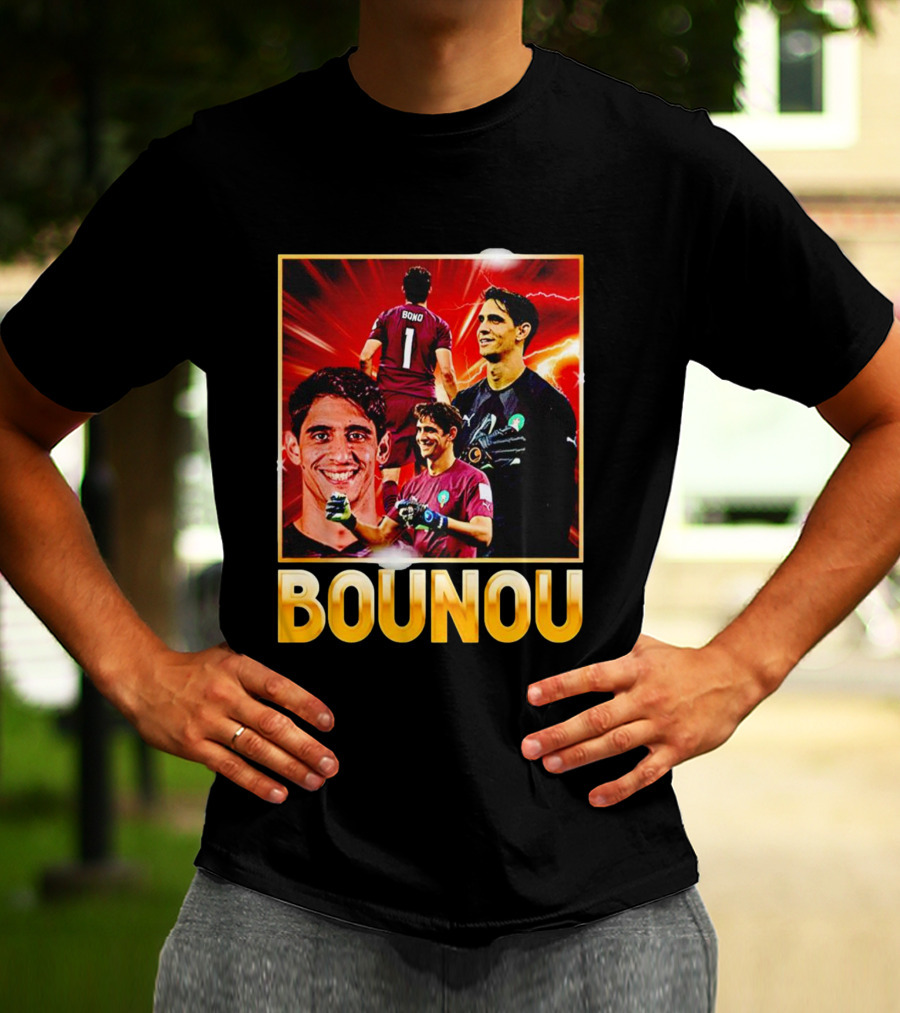 Bounou Bono Morocco Football Soccer T-Shirt