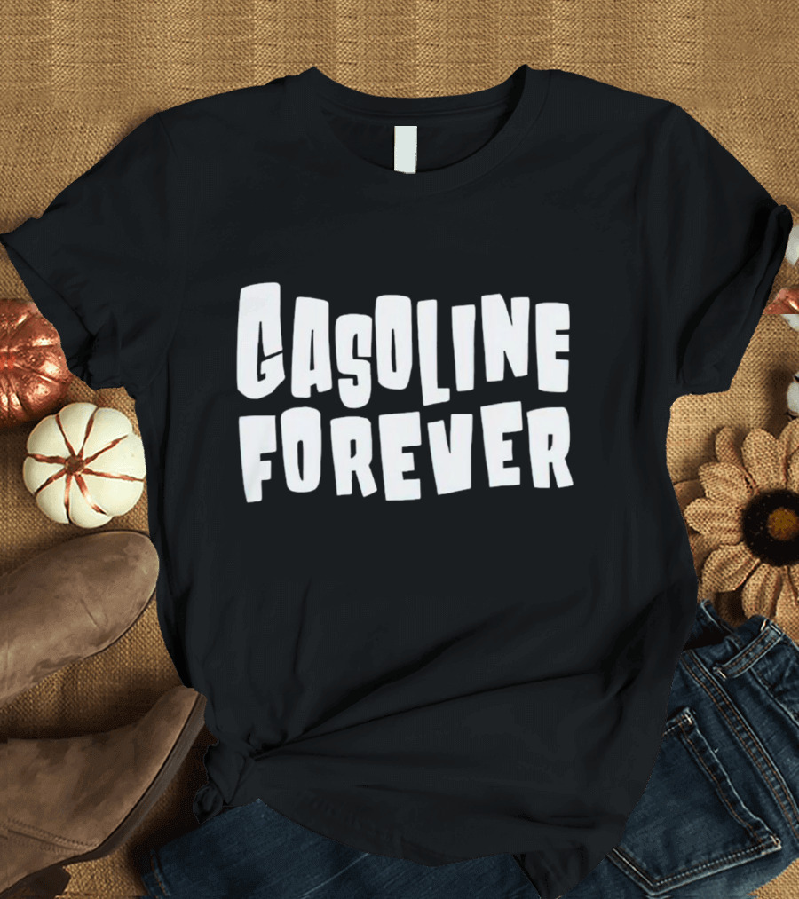 Gasoline Forever Block T-Shirt