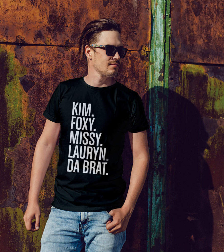Kim Foxy Missy Lauryn Da Brat Legends Combo T-Shirt