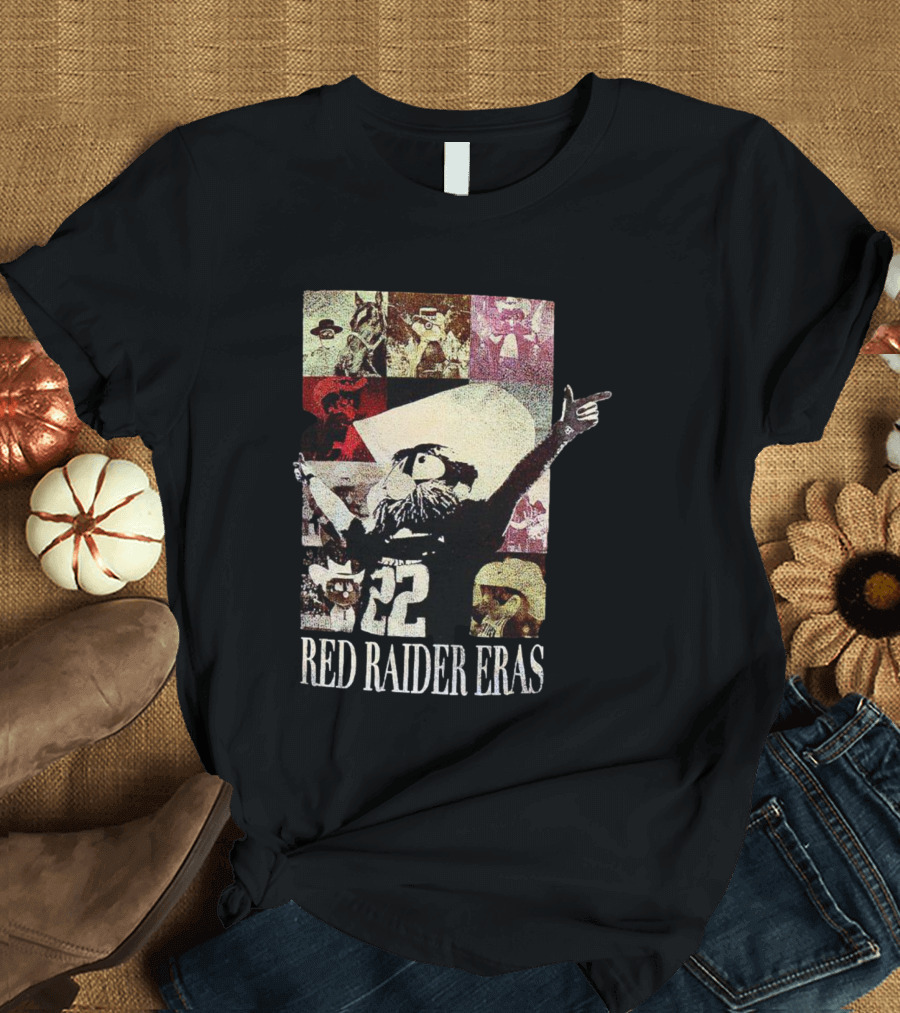 Red Raider Eras Texas Tech Block Chain T-Shirt