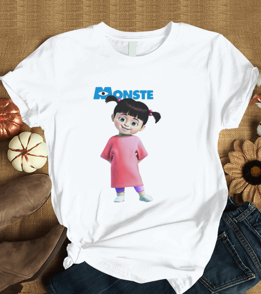 Boo Monsters Monste Pixar Animation Character T-Shirt