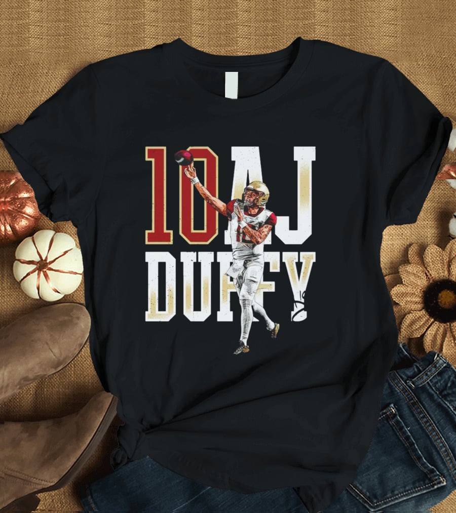 Aj Duffy 10 Florida State Seminoles Football Player T-Shirt