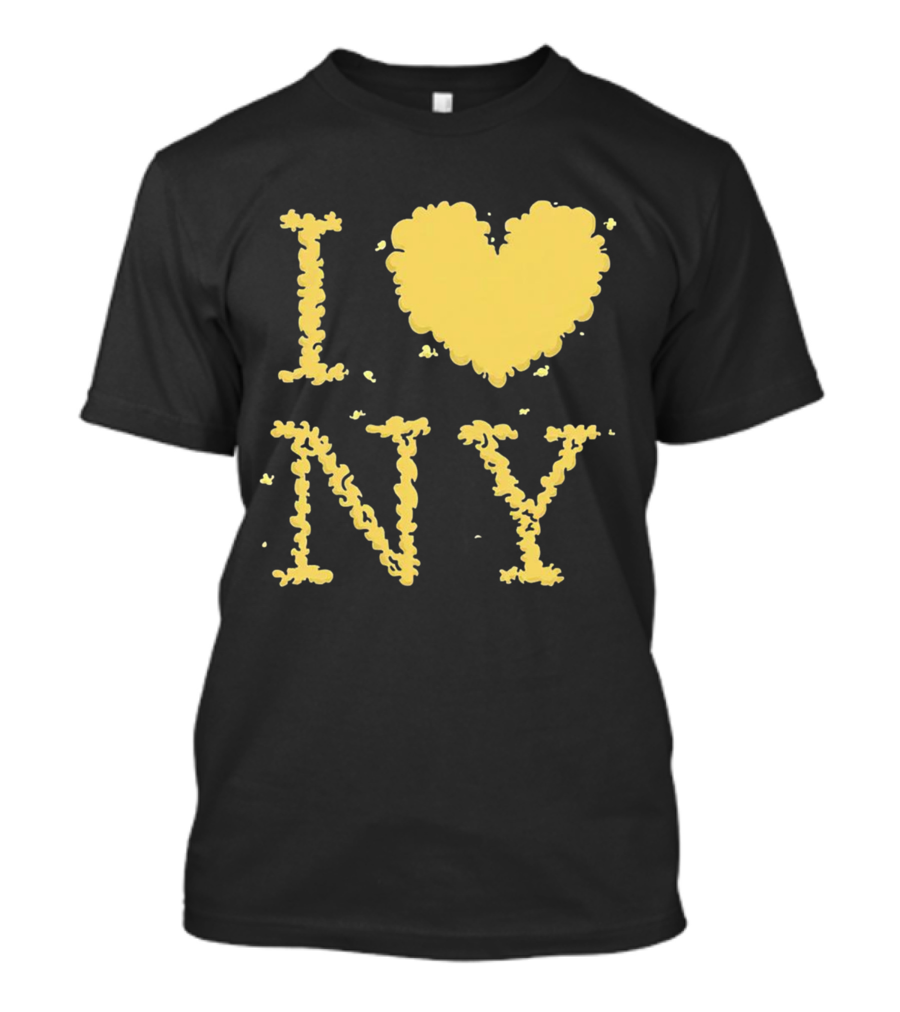 I Love NY Smoke Edition Puff Lettering T-Shirt