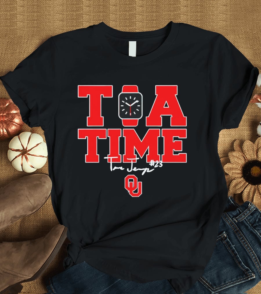 Tia Time Tiare Jennings #23 OU Oklahoma Sooners T-Shirt