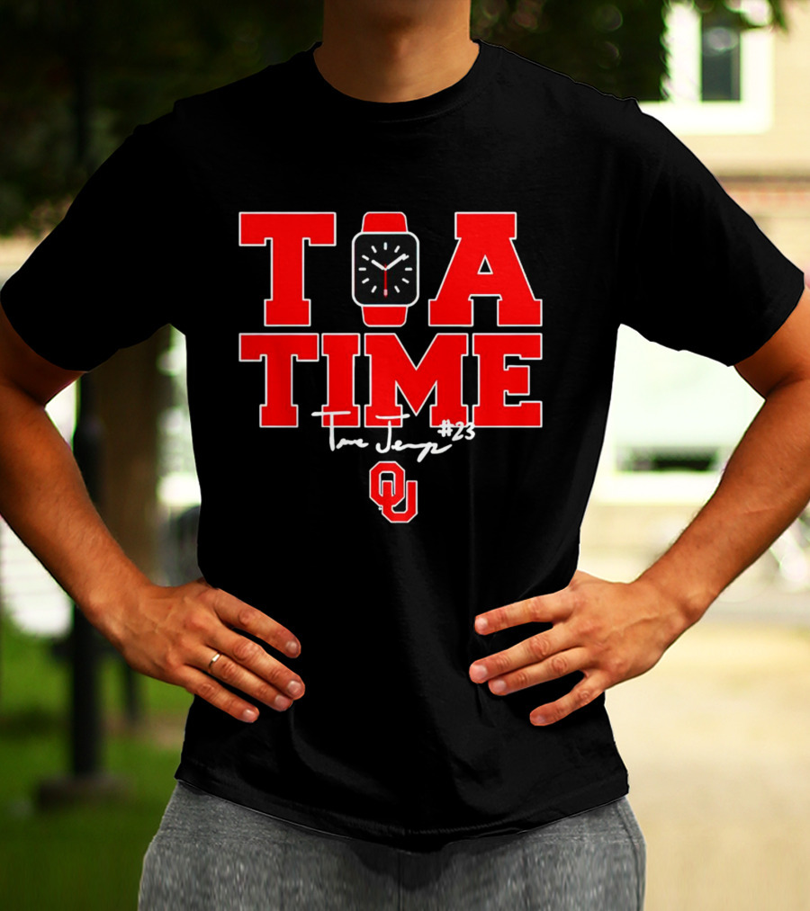 Tia Time Tiare Jennings #23 OU Oklahoma Sooners T-Shirt