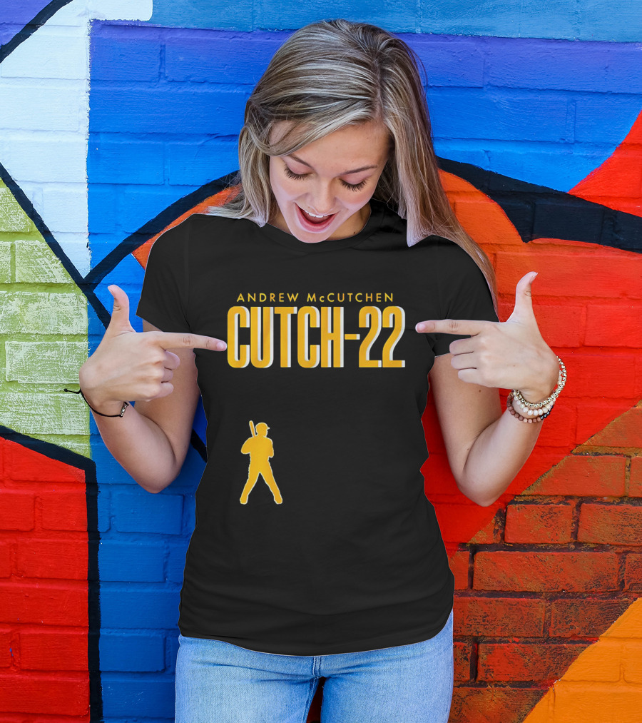 ANDREW MCCUTCHEN CUTCH-22 PITTSBURGH PIRATES T-Shirt