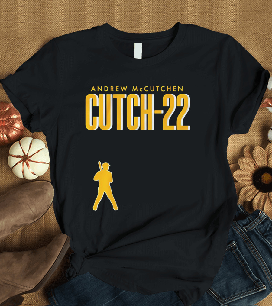 ANDREW MCCUTCHEN CUTCH-22 PITTSBURGH PIRATES T-Shirt