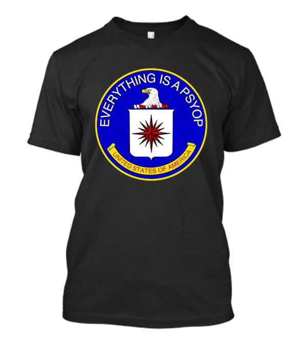 Everything Is A Psyop United States Of America Seal T-Shirt