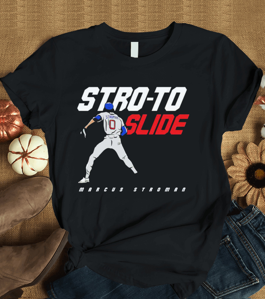 Marcus Stroman Stro-To Slide Chicago Cubs T-Shirt