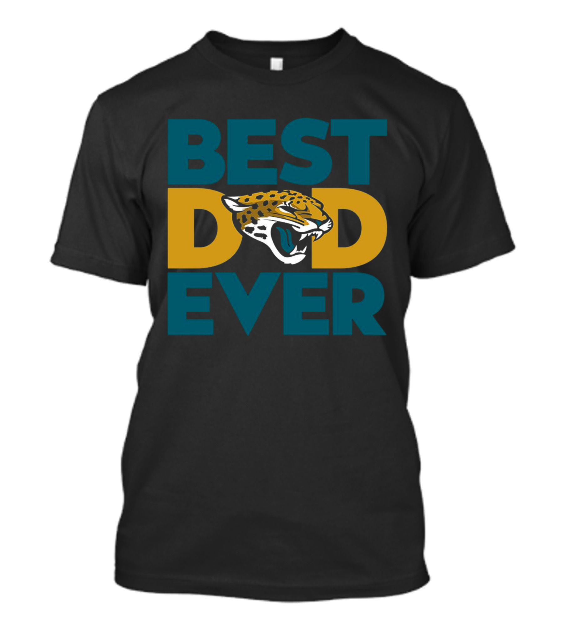 Best Dad Ever Jacksonville Jaguars NFL T-Shirt