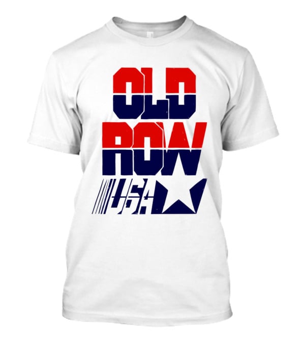Old Row USA Vintage Star And Stripes T-Shirt