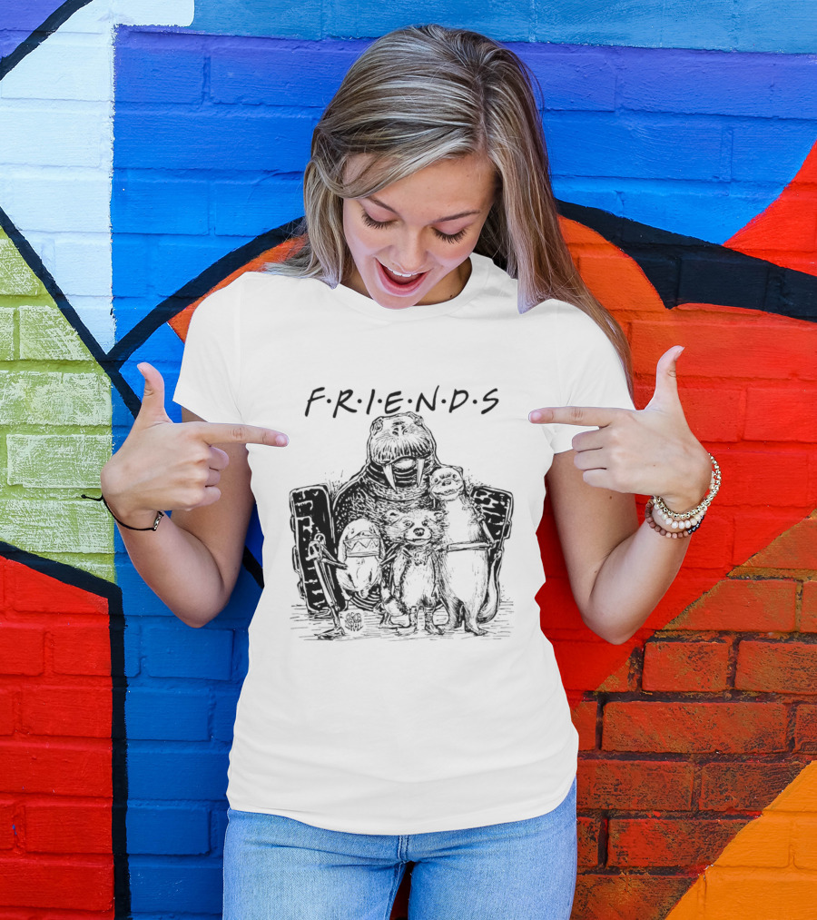 FRIENDS Forever Pals With Unique Animal Companions T-Shirt
