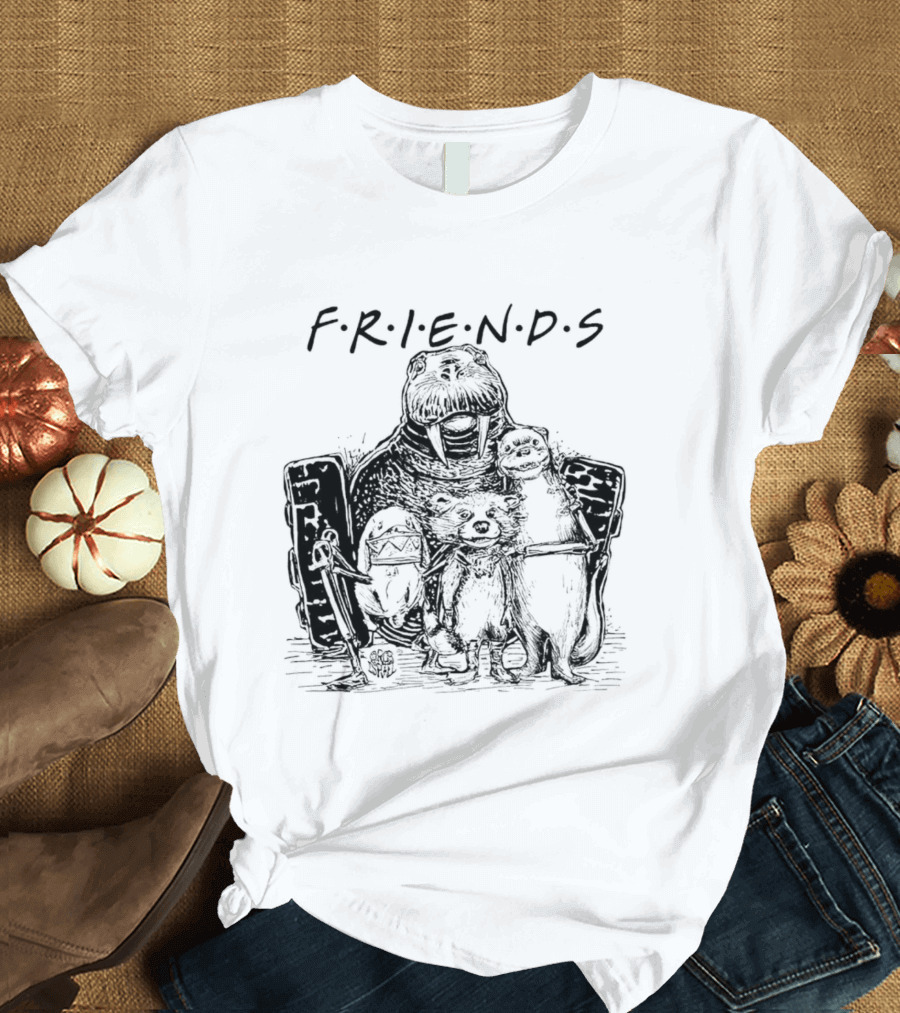 FRIENDS Forever Pals With Unique Animal Companions T-Shirt