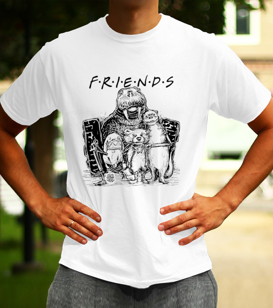 FRIENDS Forever Pals With Unique Animal Companions T-Shirt