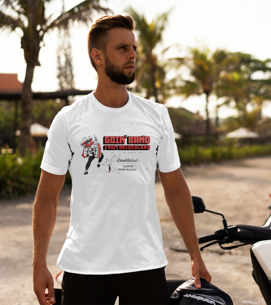 Goin' Band From Raiderland Texas Tech Red Raiders Established 1929 T-Shirt