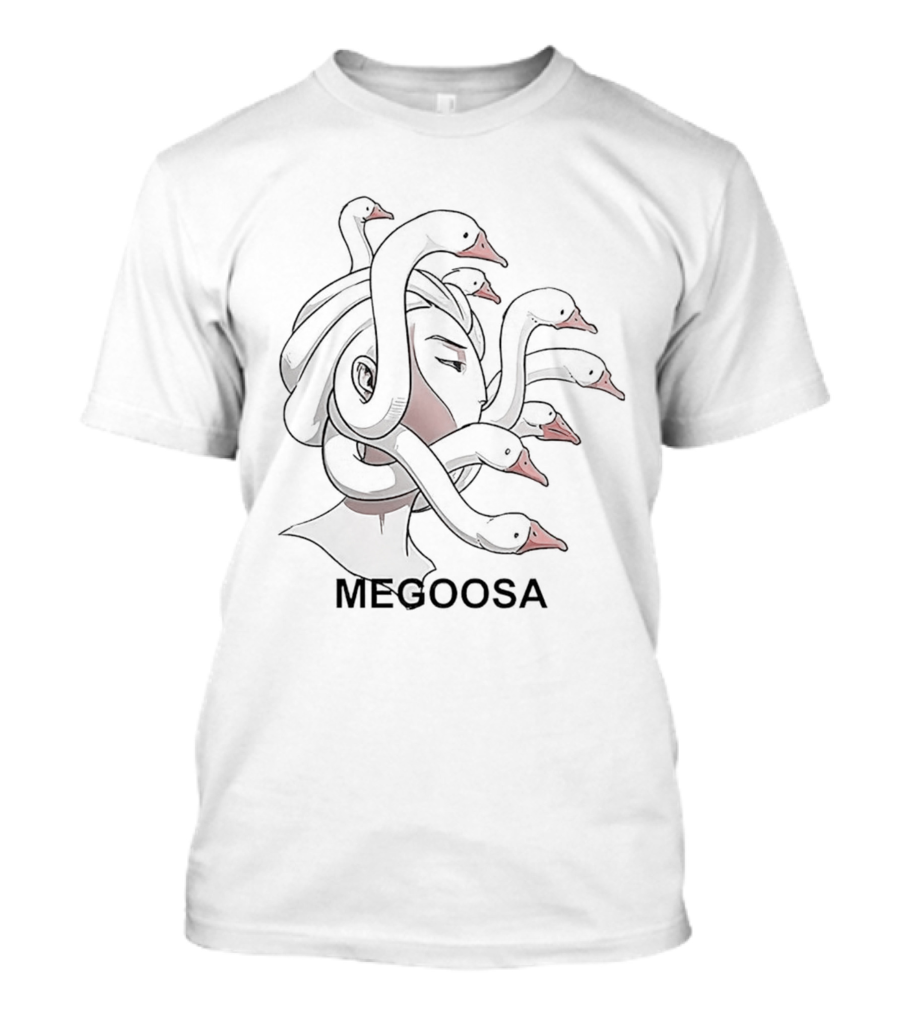 Megoosa Only Geese Goose T-Shirt