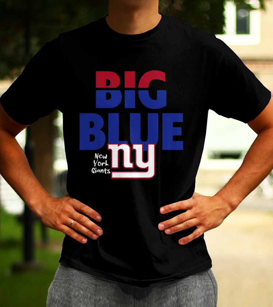 Big Blue New York Giants NY T-Shirt
