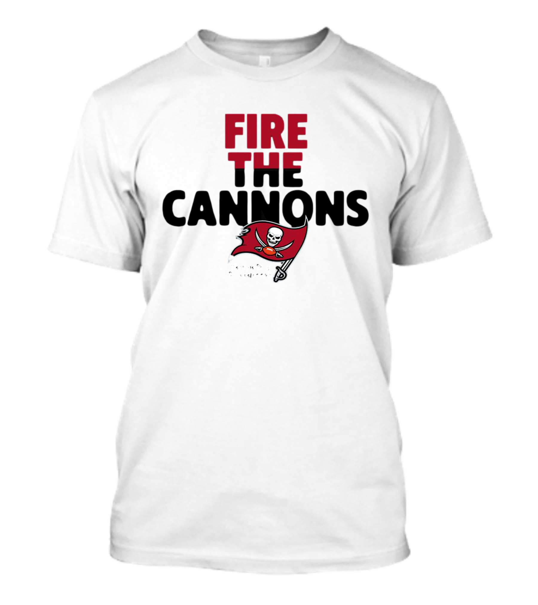 FIRE THE CANNONS Tampa Bay Buccaneers T-Shirt