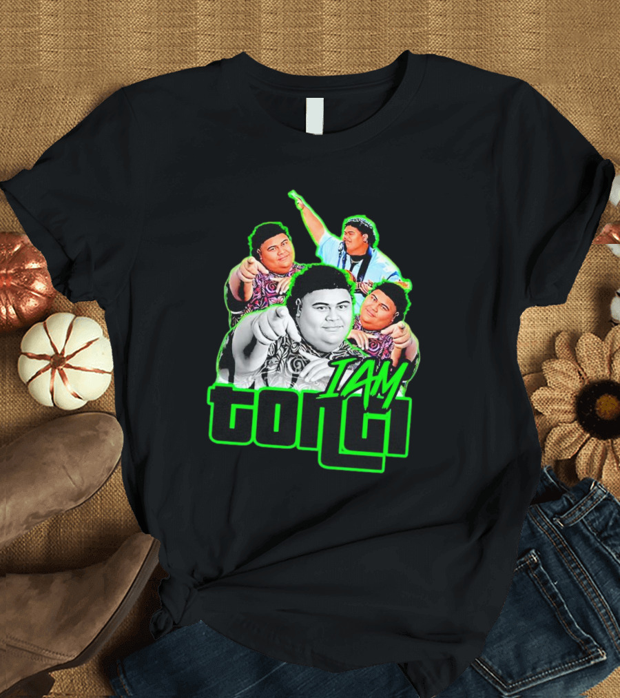 I Am Tongi Colorful Composition With Engaging Poses T-Shirt