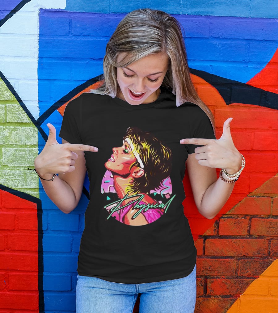 James Hillier Nordacious Physical Retro 80s Fitness Aesthetic T-Shirt