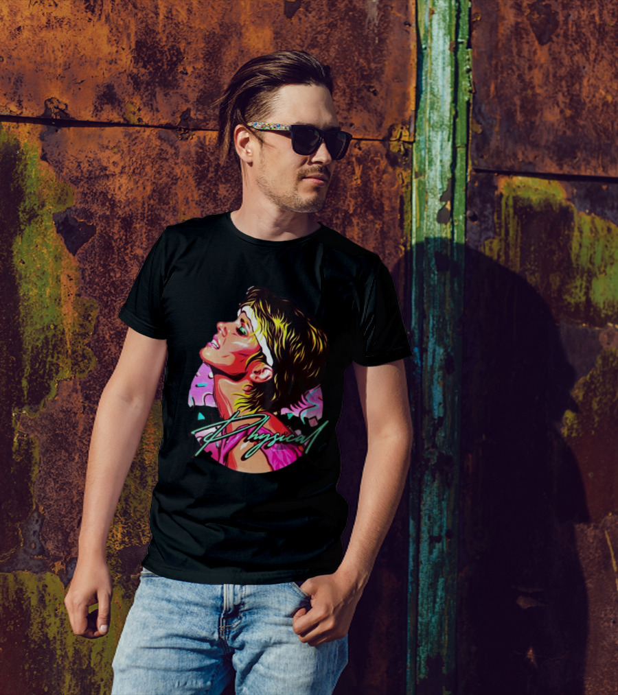 James Hillier Nordacious Physical Retro 80s Fitness Aesthetic T-Shirt