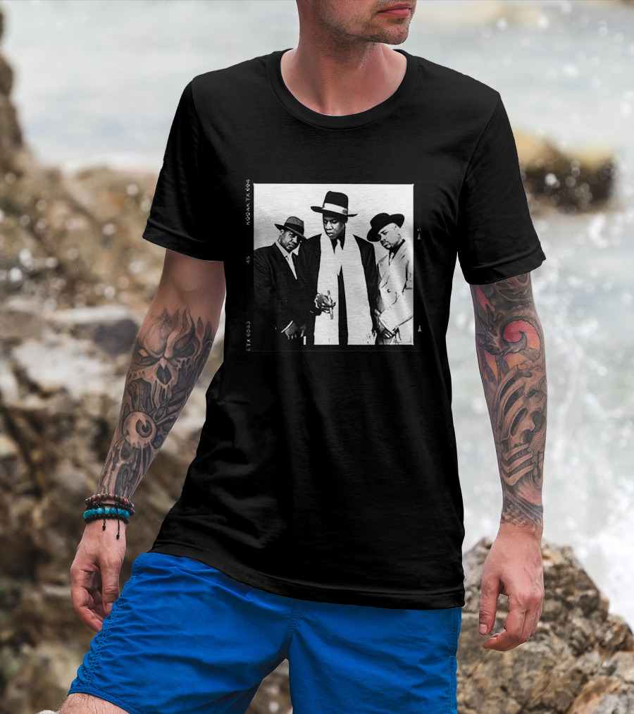 Jay-Z Reasonable Doubt Black And White Album Cover Photo T-Shirt