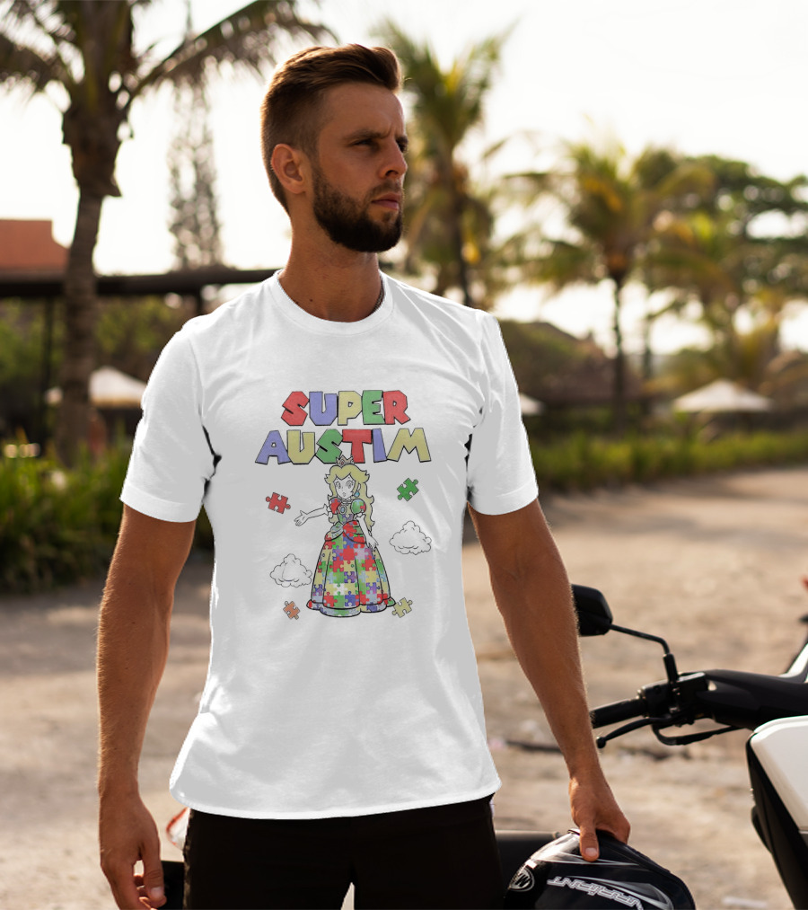SUPER AUTISM PRINCESS PUZZLE PIECES T-Shirt