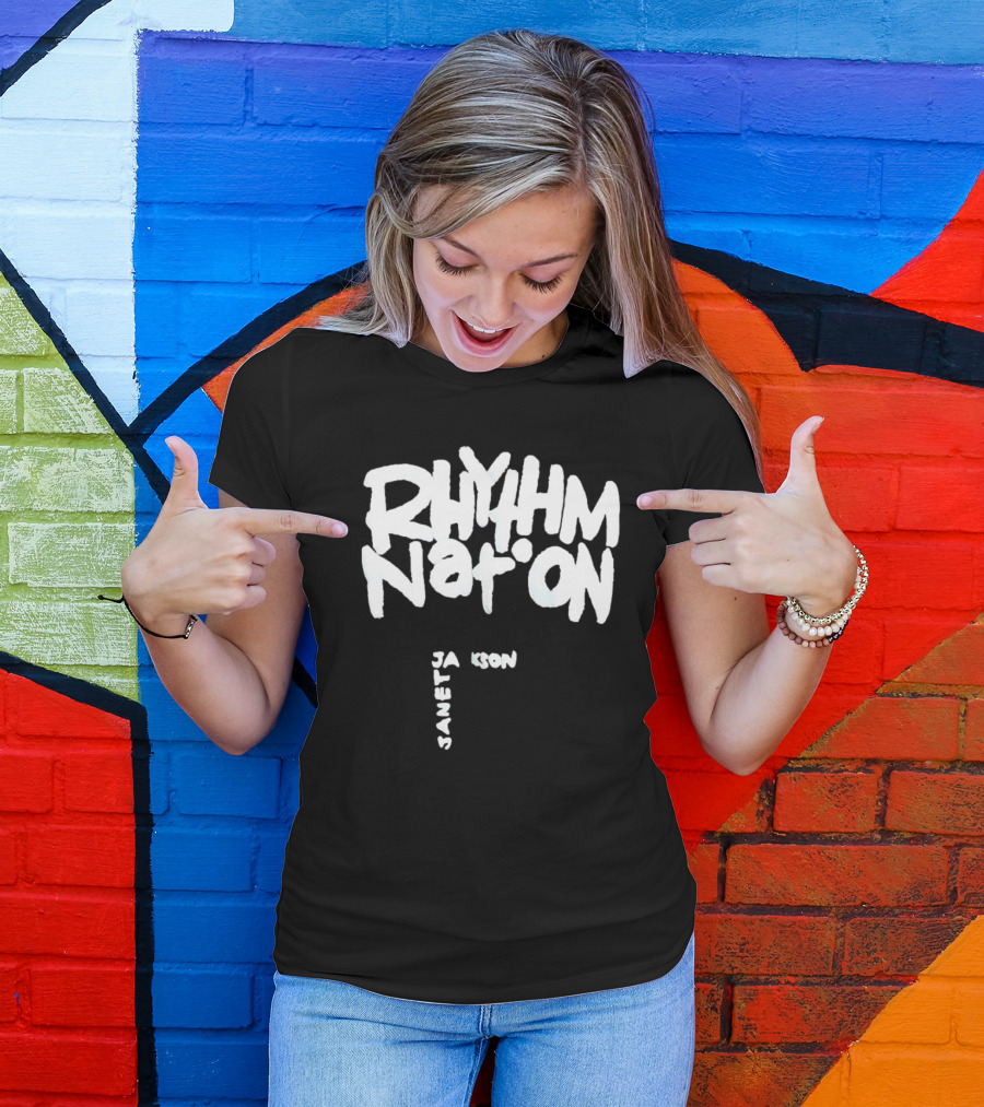 RH1THM NATION JANET JACKSON T-Shirt