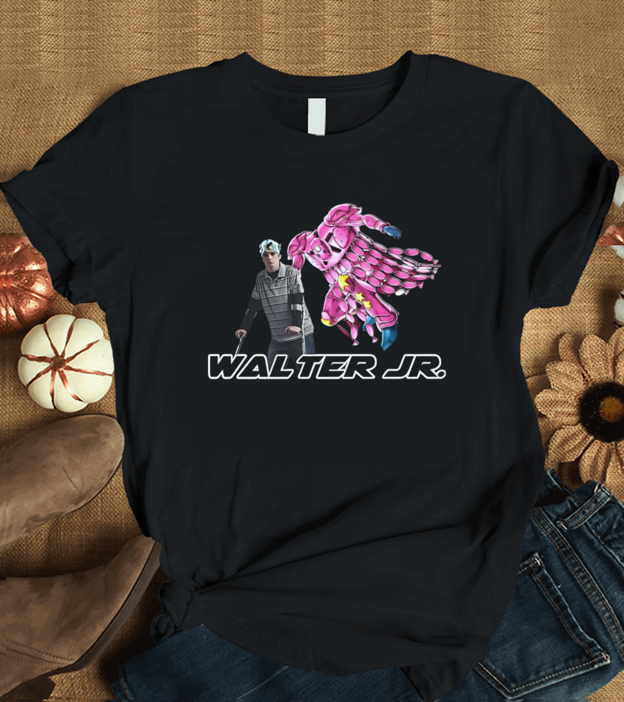 Walter Jr Tusk Act 4 Pink Armored Stand Style Duo T-Shirt